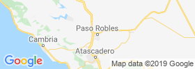 Paso Robles map
